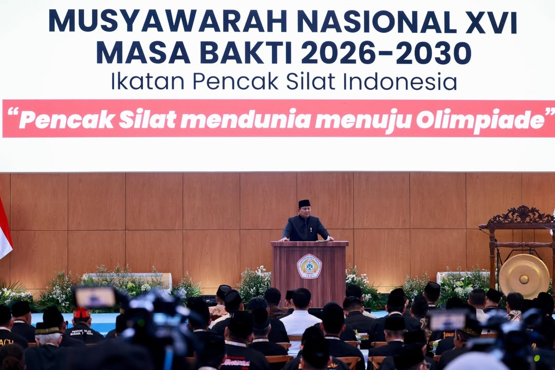 34 tahun pengabdian saya bersama Ikatan Pencak Silat Indonesia (IPSI) telah menjadi perjalanan panjang/ IG @Prabowo_Subianto