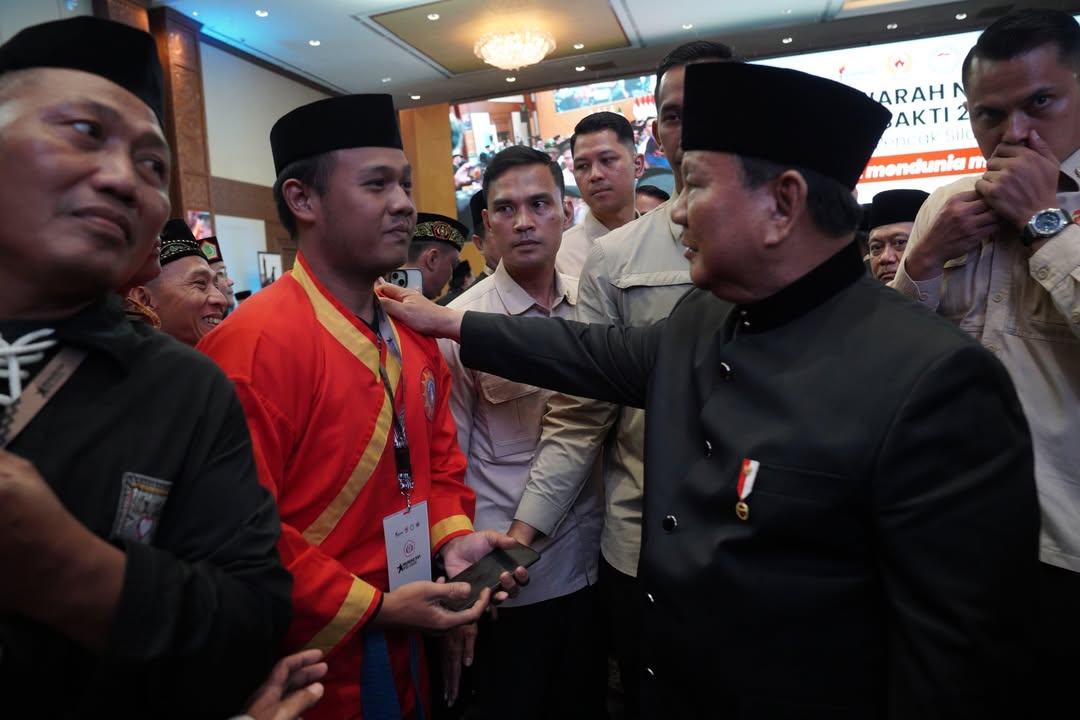 34 tahun pengabdian saya bersama Ikatan Pencak Silat Indonesia (IPSI) telah menjadi perjalanan panjang/ IG @Prabowo_Subianto